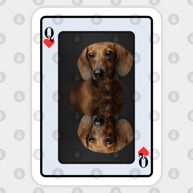 Dachshund Sticker by HighwayForSouls